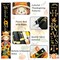Fall Decorations Porch Sign Banner Fall Harvest Hanging Porch Banner Thanksgiving Decorations Scarecrow Pumpkin Front Porch Decorations Outdoor for Autumn Home Office
